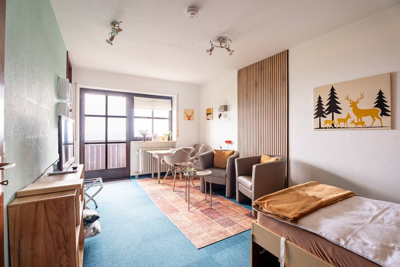 Ganze Wohnung, Appartement 'Bergluft' mit Rheintalblick, privater Terrasse und Wlan in Sasbachwalden, Mittlerer Schwarzwald