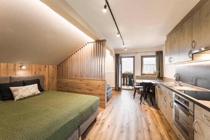 Ferienwohnung für 4 Personen, mit Garten in den Dolomiten