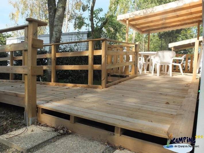 Camping pour 4 personnes, avec sauna ainsi que bassin pour enfant et jacuzzi à Guérande - 4