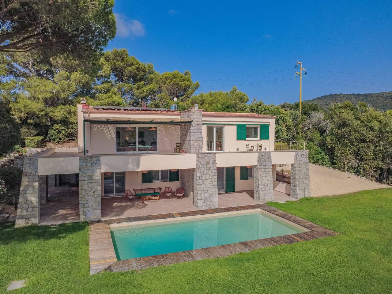 Villa für 10 Personen mit Garten in Procchio, Marciana