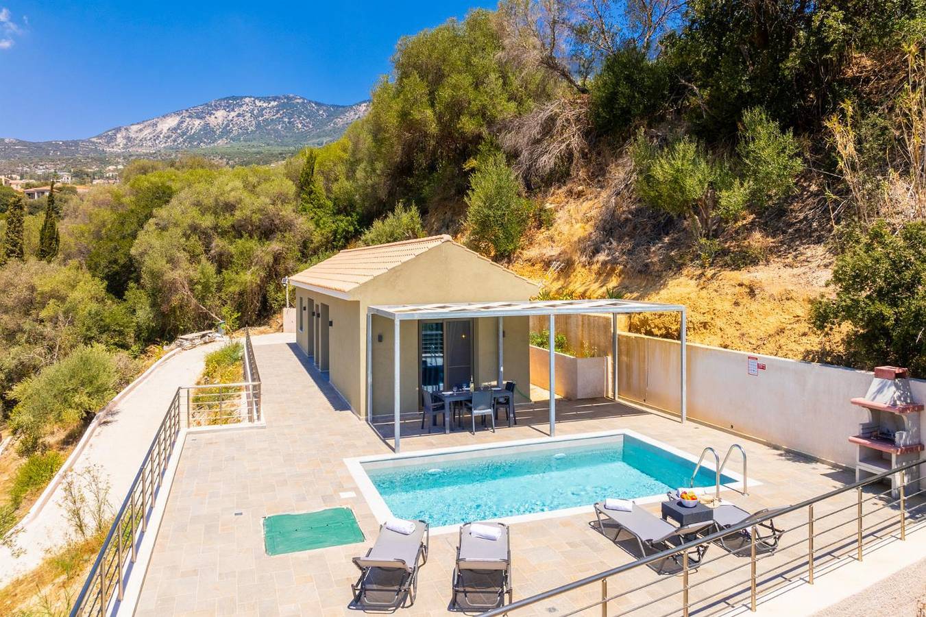 Villa für 4 Personen mit Garten in Kefalonia