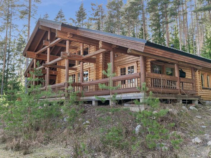 Ferienhaus für 9 Personen, mit Sauna