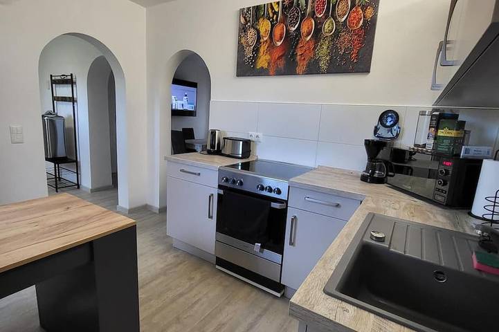 Ferienwohnung für 5 Personen, mit Garten in Großräschen