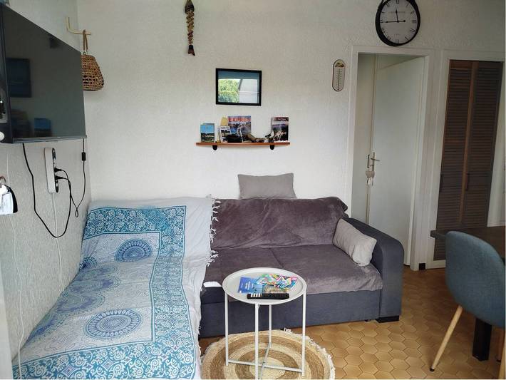 Ganze Ferienwohnung, Ferienwohnung für 4 Personen mit Terrasse in Saint-Cyprien-Plage, Saint-Cyprien