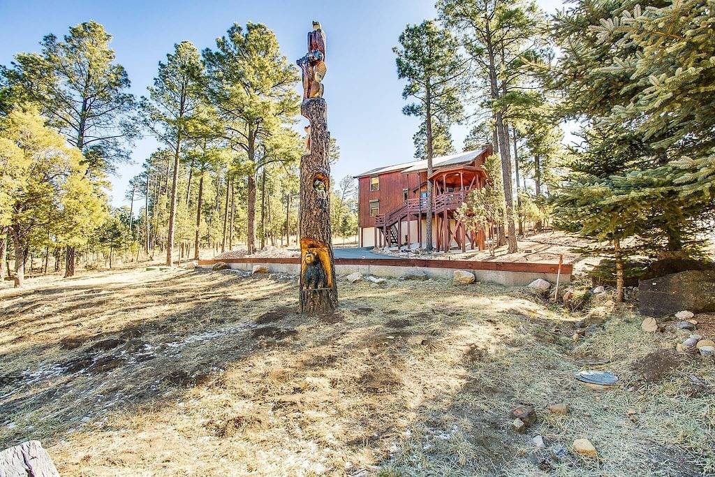 Blissful Pines Lodge in Alto Nm Privatsphäre, aktualisiert, hat alles, was Sie brauchen !!! in Alto, Ski Apache