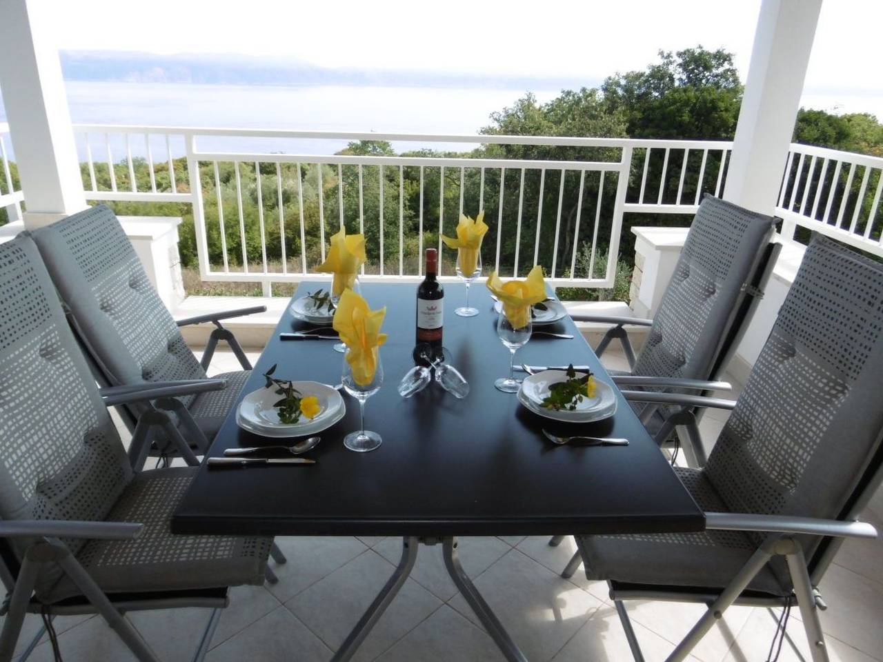 Isabel und Immo in Raša, Ostküste Istrien