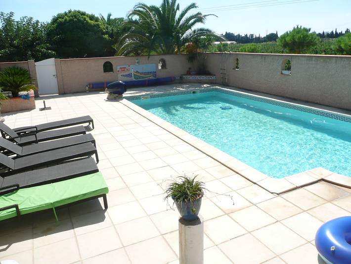 Maison de vacances pour 5 personnes, avec jardin et piscine