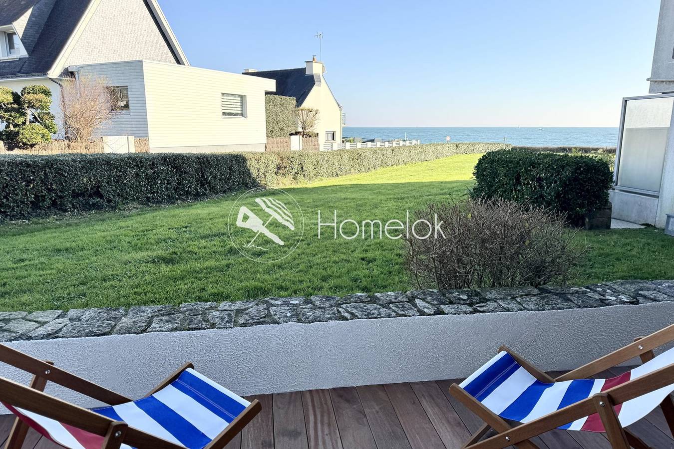 Appartement entier, T3 cosy rénové - Terrasse - Face à l’océan in Plage de Port Fontaine-Lomener, Ploemeur