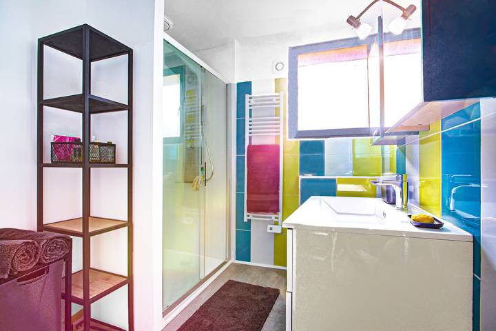 Ganze Wohnung, Ferienwohnung für 2 Personen mit Terrasse in Céret, Mittelmeerküste (Frankreich)