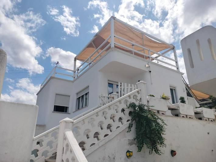 Appartamento per 2 persone, con giardino e terrazza nonché panorama in Andrano