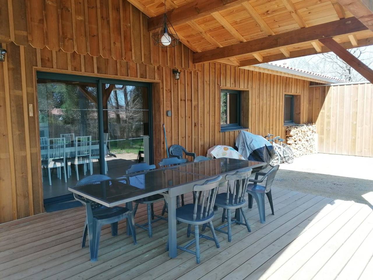 Maison bois sur la côte Landaise - océan et forêt - in Lit-et-Mixe, Côte d’Argent