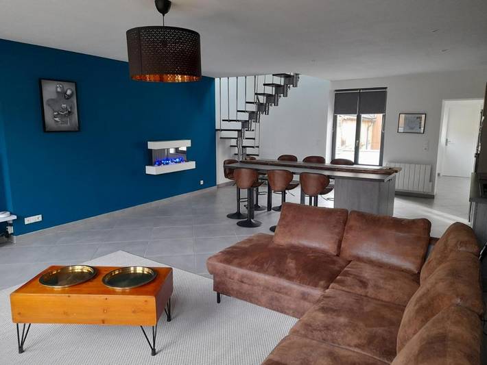 Gîte pour 8 personnes, avec Vue à Sedan - 4