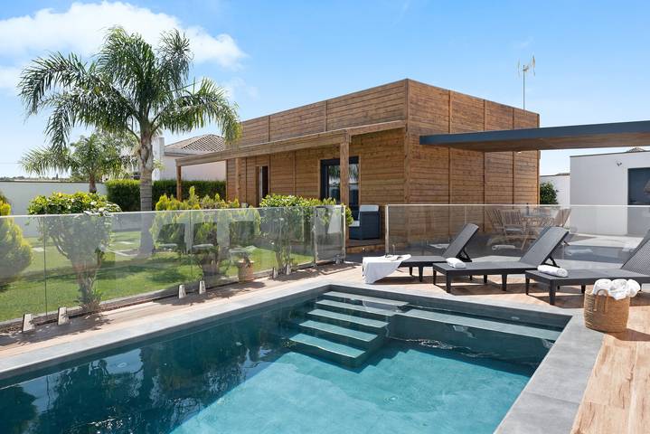 Ferienhaus für 7 Personen, mit Garten an der Costa de la Luz