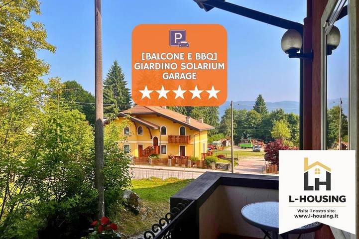 Casas e apartamentos de temporada para 5 pessoas, com jardim e vista em Roana