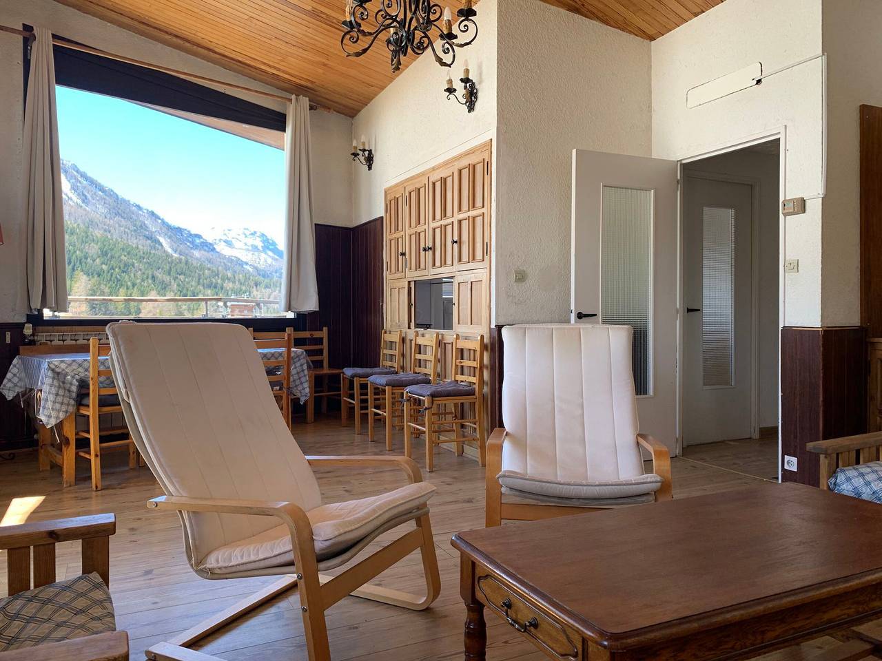 Appartement entier, 3 Pièces pour 8 pers., terrasse et vue pistes à Pra-Loup in Pra-Loup (station de ski), Pra-Loup