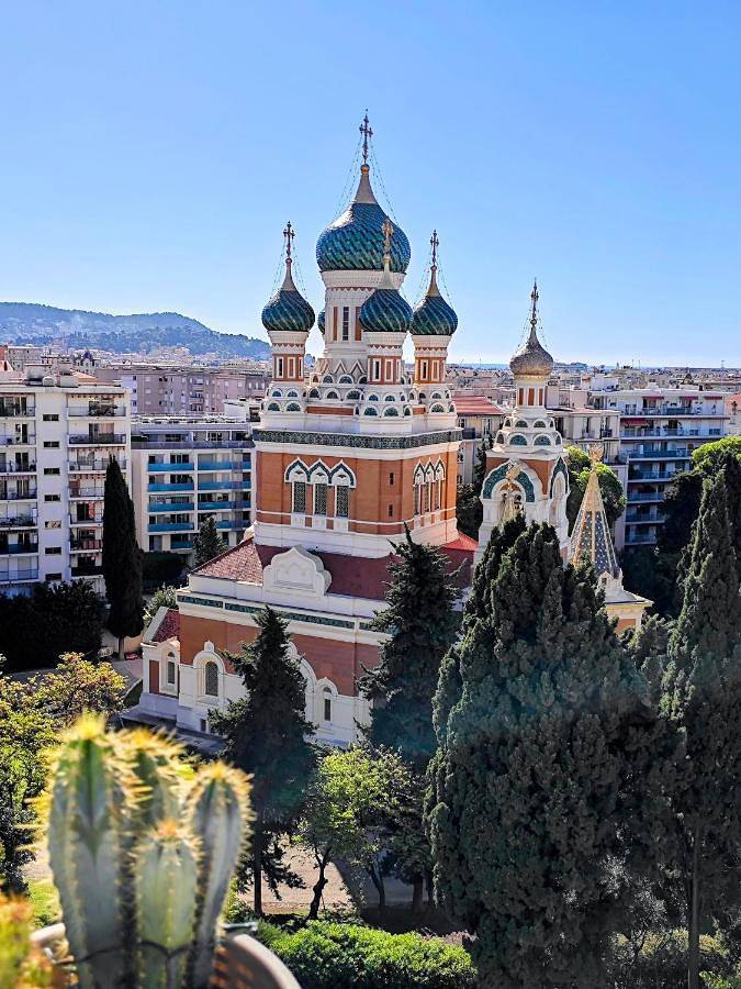 Gîte pour 4 personnes, avec vue et terrasse dans Cathedrale Orthodoxe Saint Nicolas Nice - 2
