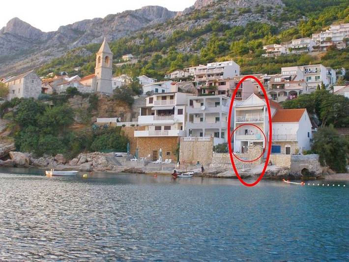 Ferienwohnung für 4 Personen, mit Balkon in Pisak