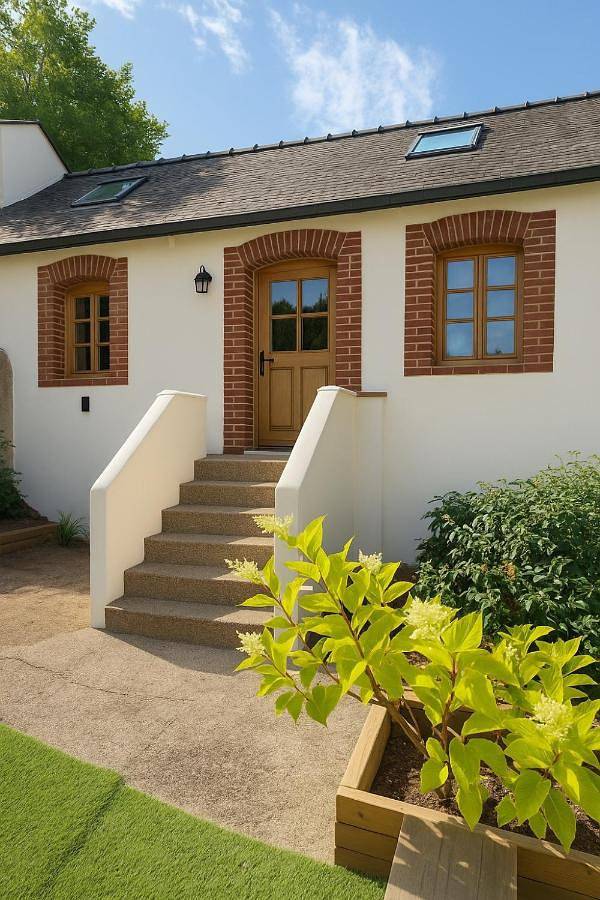 Location de vacances pour 4 personnes, avec jardin à Pontrieux - 4