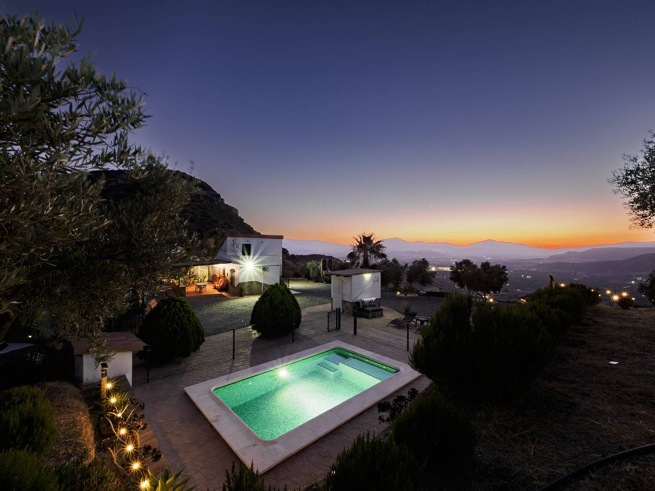 Cubo's Casa Rural Viña Miranda in Cártama, Málaga Provinz