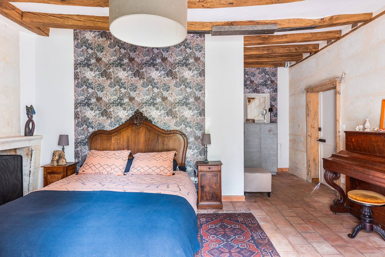 Gästezimmer 'Geräumiges Zimmer in ruhiger Lage' mit gemeinsamem Garten und Wlan in Cléré-les-Pins, Loire-Tal