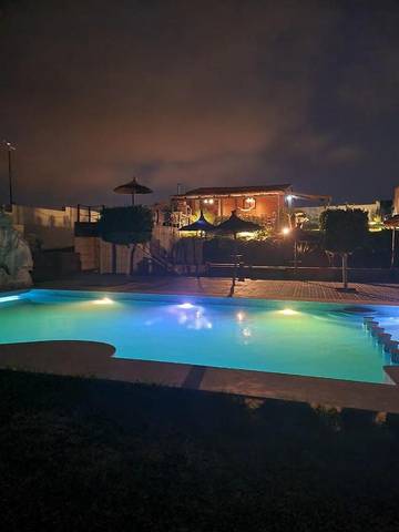 Maison de campagne pour 4 personnes, avec bassin pour enfant et piscine ainsi que vue et jardin, animaux acceptés dans El Malaliyine