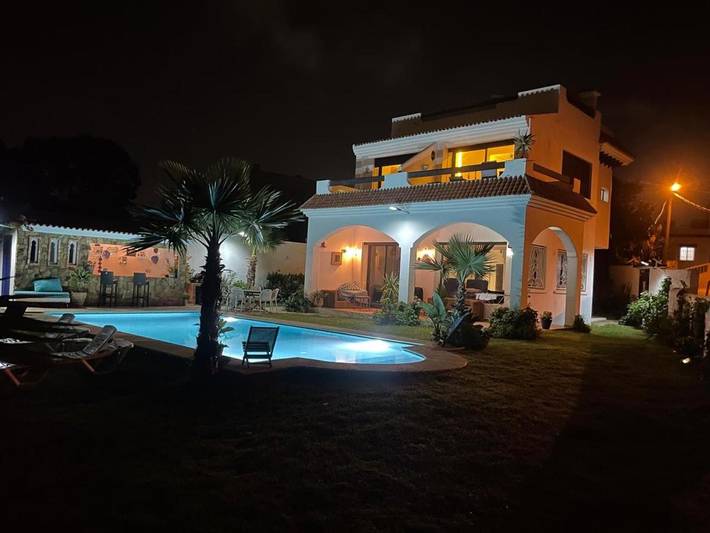Villa pour 10 personnes, avec piscine et vue ainsi que jardin et balcon à Tanger - 3