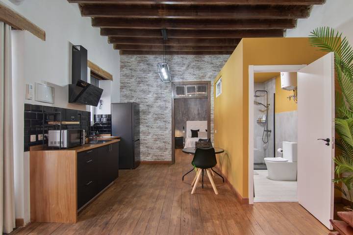Casa de vacaciones 'El Rincon Del Viajero Gran Canaria' con Wi-Fi y aire acondicionado in Arucas (municipio), Gran Canaria Norte