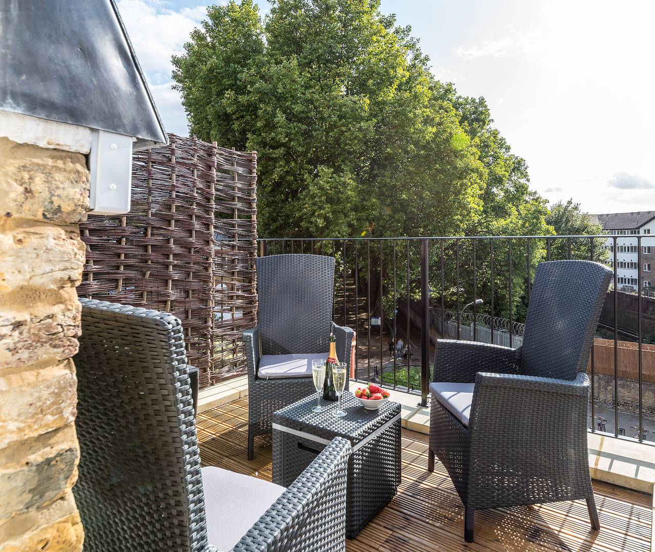 Ganze Ferienwohnung, Ferienwohnung für 2 Personen mit Garten in Hammersmith und Fulham, London