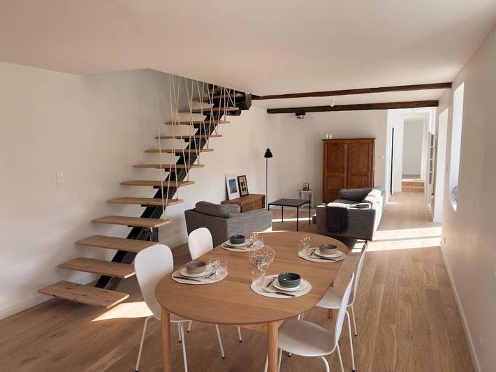 Location de vacances pour 6 personnes, avec jardin dans Cessières