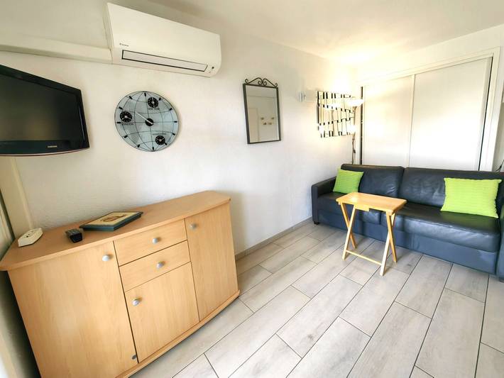 Studio pour 4 personnes, avec Terrasse et Jardin