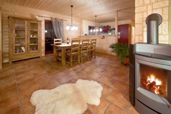 Ferienhaus für 4 Personen, mit Terrasse und Garten sowie Sauna und Ausblick in Biosphärenreservat Schorfheide Chorin