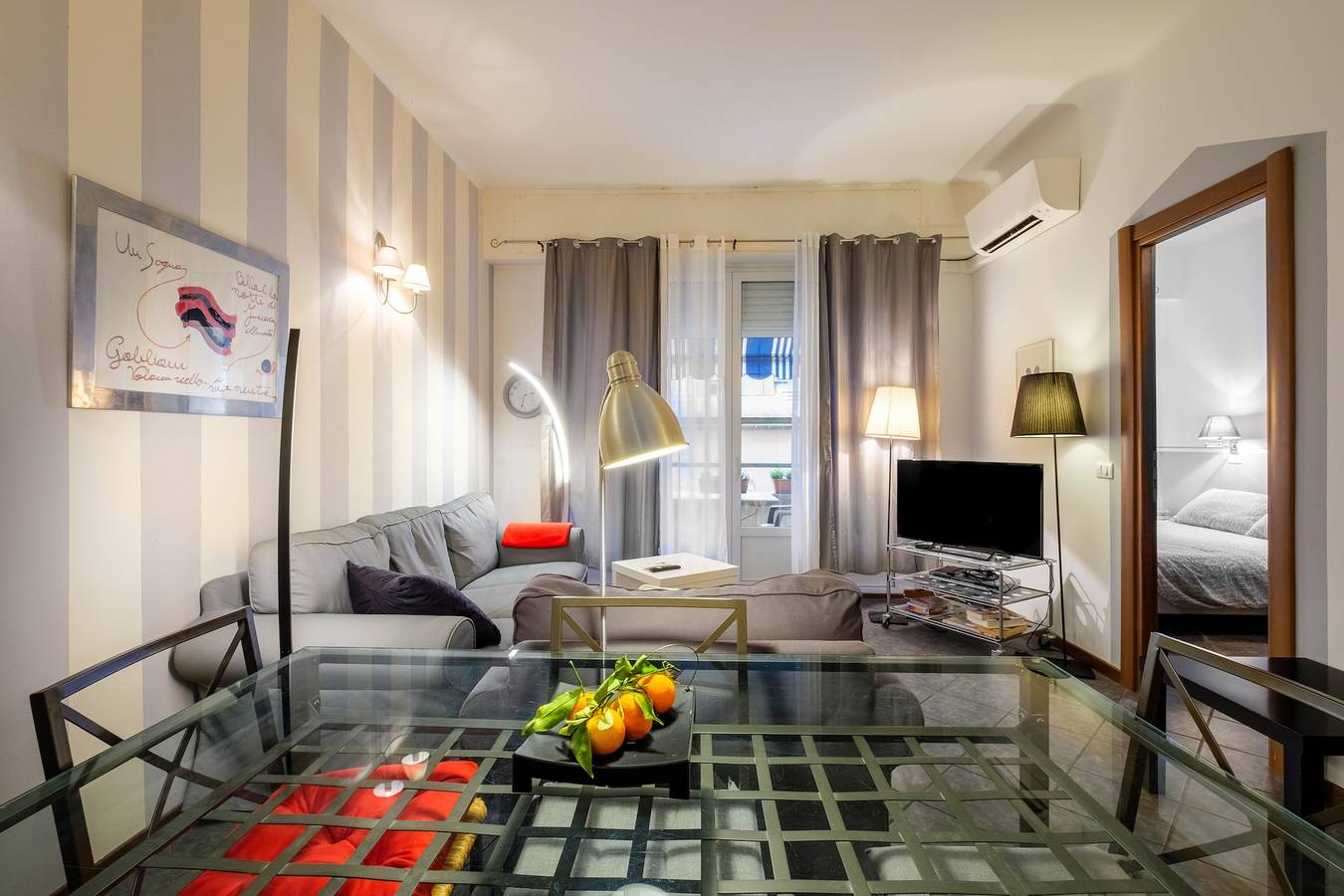 Hel lägenhet, Apartment 'Florence' with Balcony, Wi-Fi and Air Conditioning in Nice, Medelhavskusten (Frankrike)