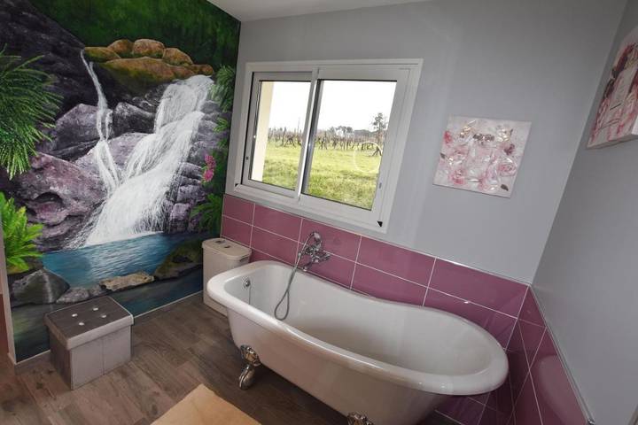 Location de vacances pour 6 personnes, avec sauna et piscine ainsi que jacuzzi et jardin à Monbazillac - 4