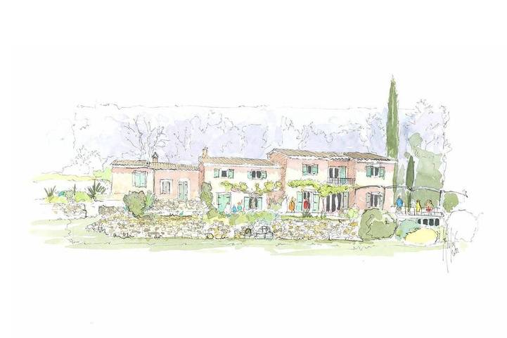 Agriturismo voor 15 personen, met tuin in Salernes