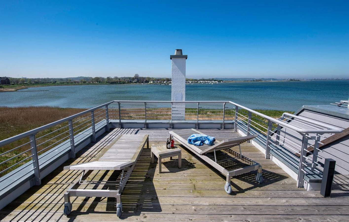 Apartment mit Meerblick, Terrasse und Parkplatz, 1 km zum Strand in Olpenitz, Kappeln