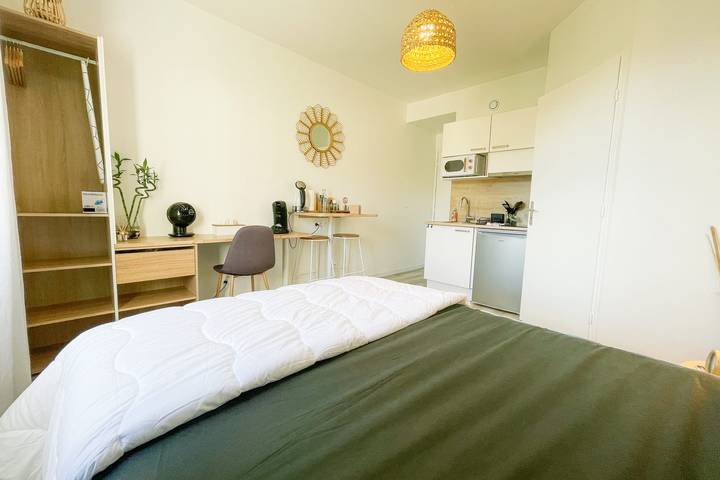Appartement entier, #Gb | Au Coeur de l'Essentiel 2 🈴 in Saint-Martin-le-Vinoux, Isère