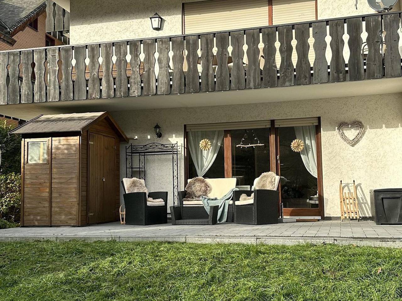 Ganze Wohnung, Gemütliche Wohnung bei Winterberg mit Terrasse in Niedersfeld, die Mittelgebirge