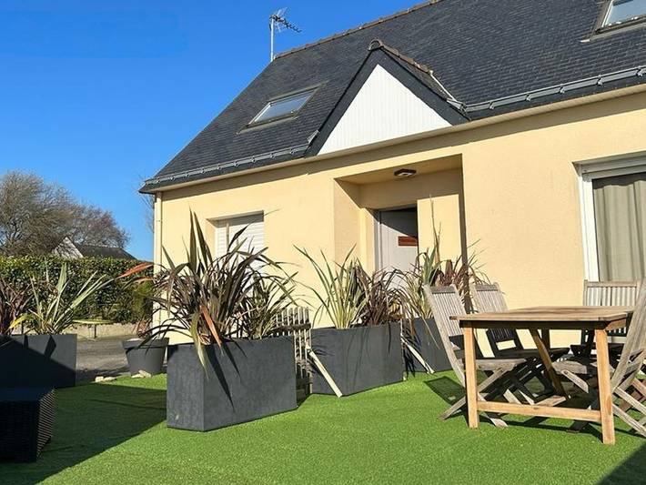 Location de vacances pour 6 personnes, avec terrasse dans Plage du Roaliguen - 4