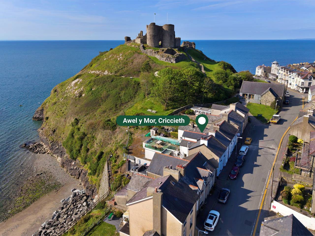Awel Y Mor in Criccieth, Gwynedd