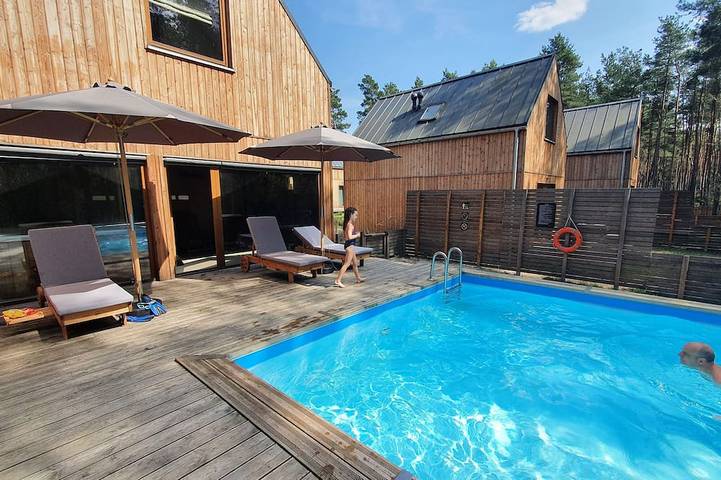 Cottage für 6 Personen, mit Sauna und Garten sowie Whirlpool und Pool, mit Haustier - 1