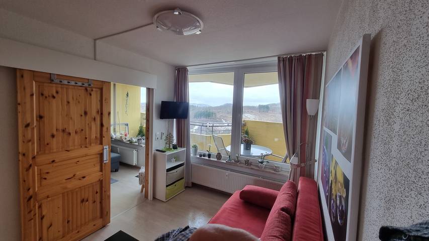Ferienwohnung für 4 Personen, mit Balkon und Sauna