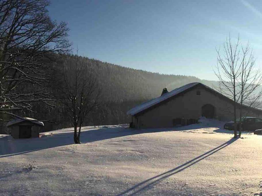 Maison de charme Haut-Jurassienne in Saint-Claude (Jura), Parc naturel régional du Haut-Jura