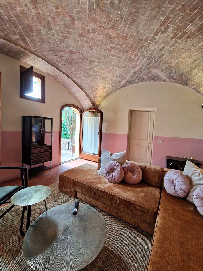 Appartamento per 4 persone, con giardino e piscina, con animali domestici in Chiusi