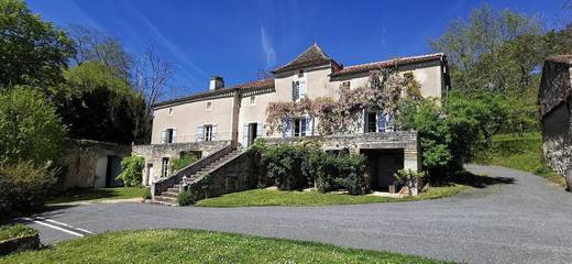 Maison d’hôte pour 2 personnes, avec vue, animaux acceptés à Puy-l'Évêque