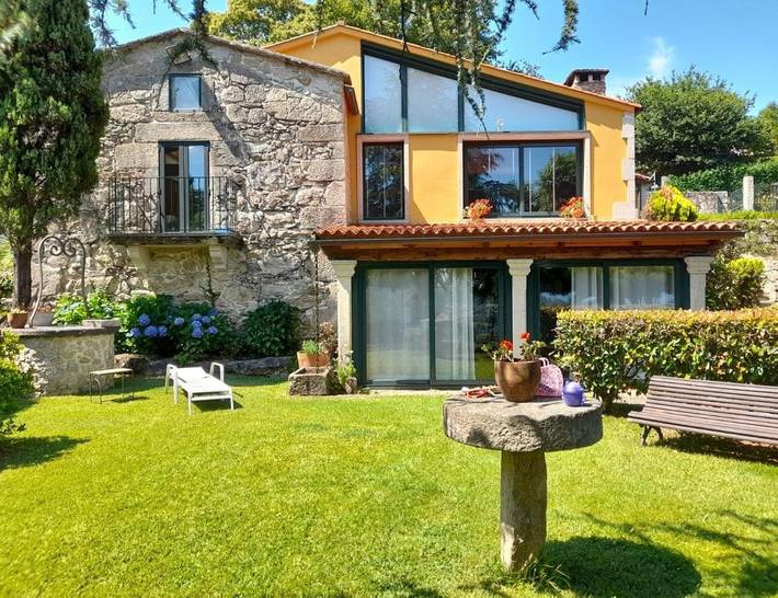 Maison de vacances pour 7 personnes, avec jardin et vue à Tui