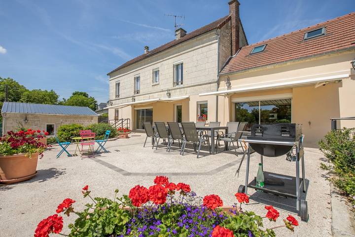 Maison de vacances pour 9 personnes, avec Terrasse et Jardin