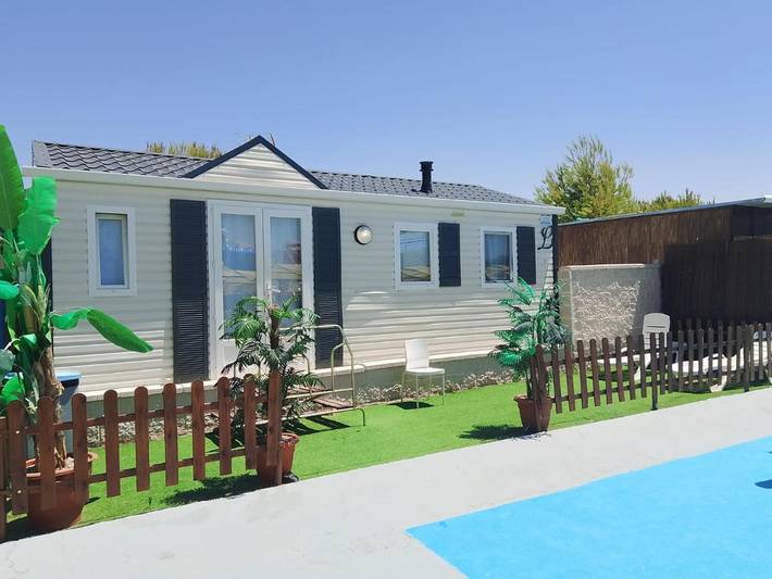 Camping für 4 Personen, mit Pool in Kastilien-La Mancha
