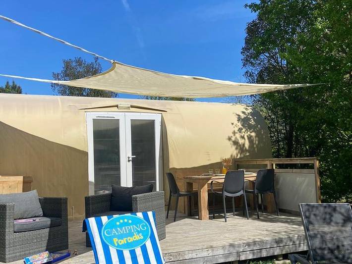 Tente pour 4 personnes, avec piscine, animaux acceptés en Vendée - 3