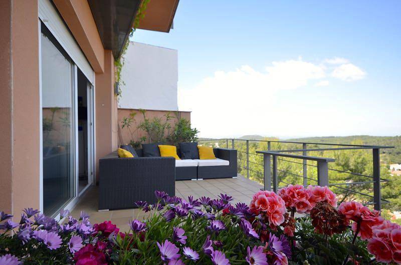 Chalet per 6 persone con vista oceano in Begur Centre, Begur