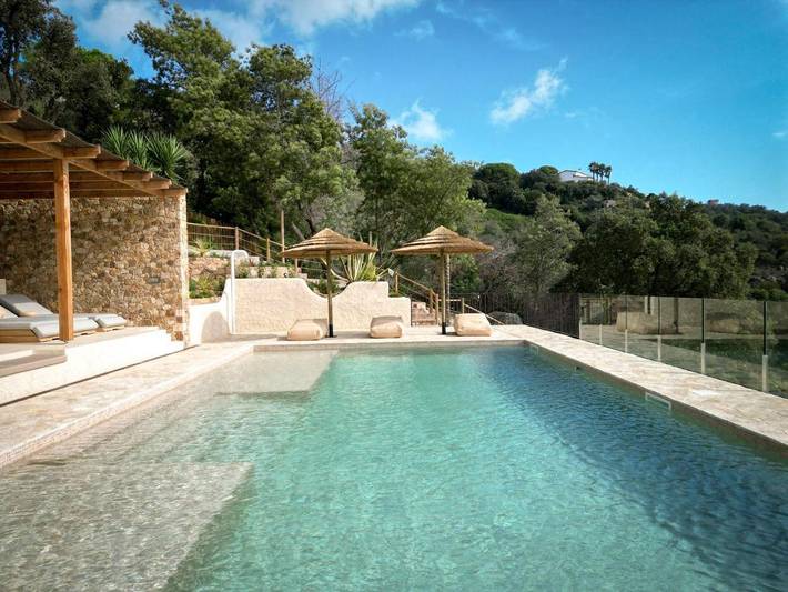 Casa rural para 8 personas, con Balcón y Terraza además de Jardín y Piscina en Platja d'Aro